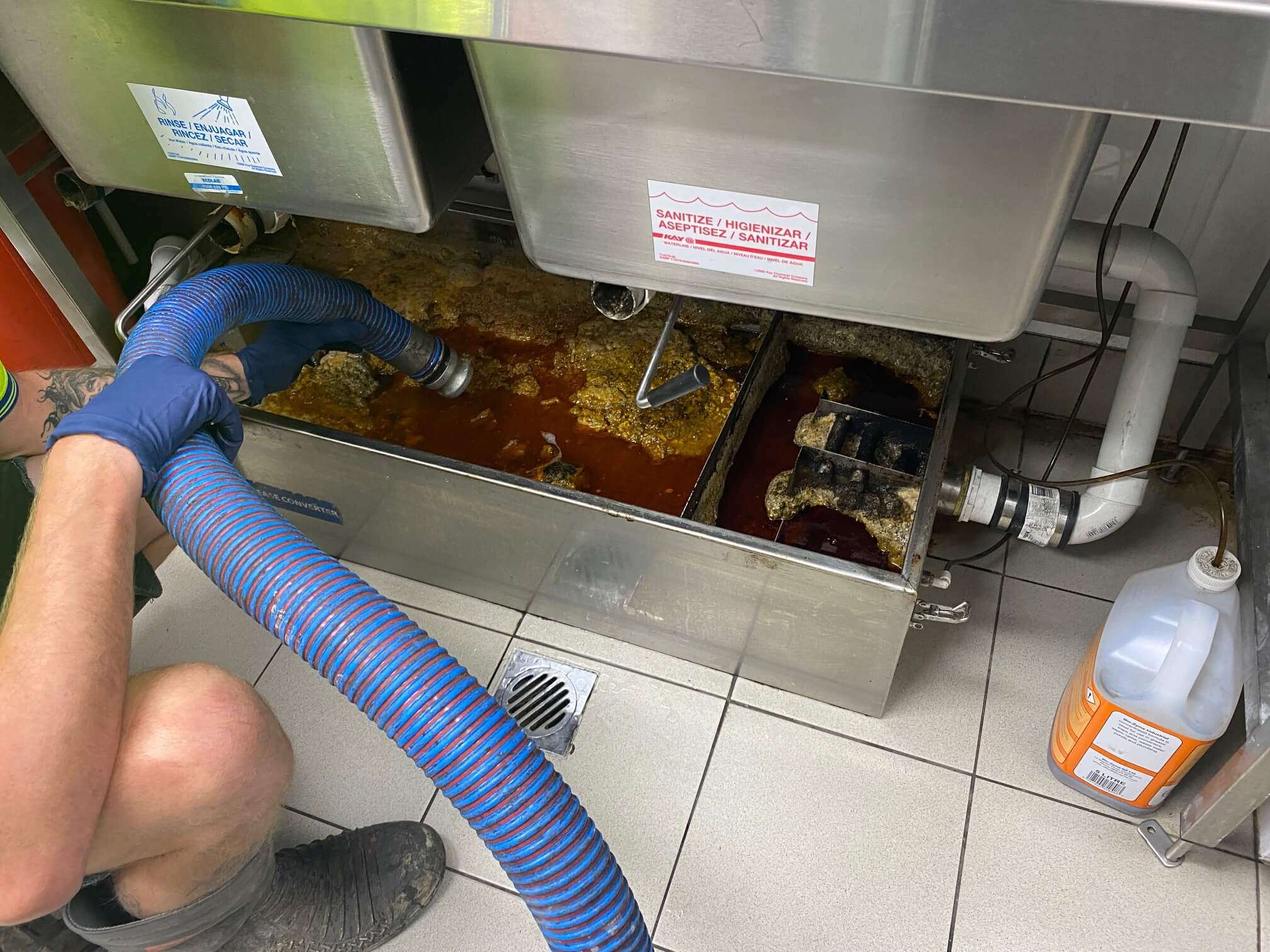 Grease Trap Cleaning in Mount Eaton